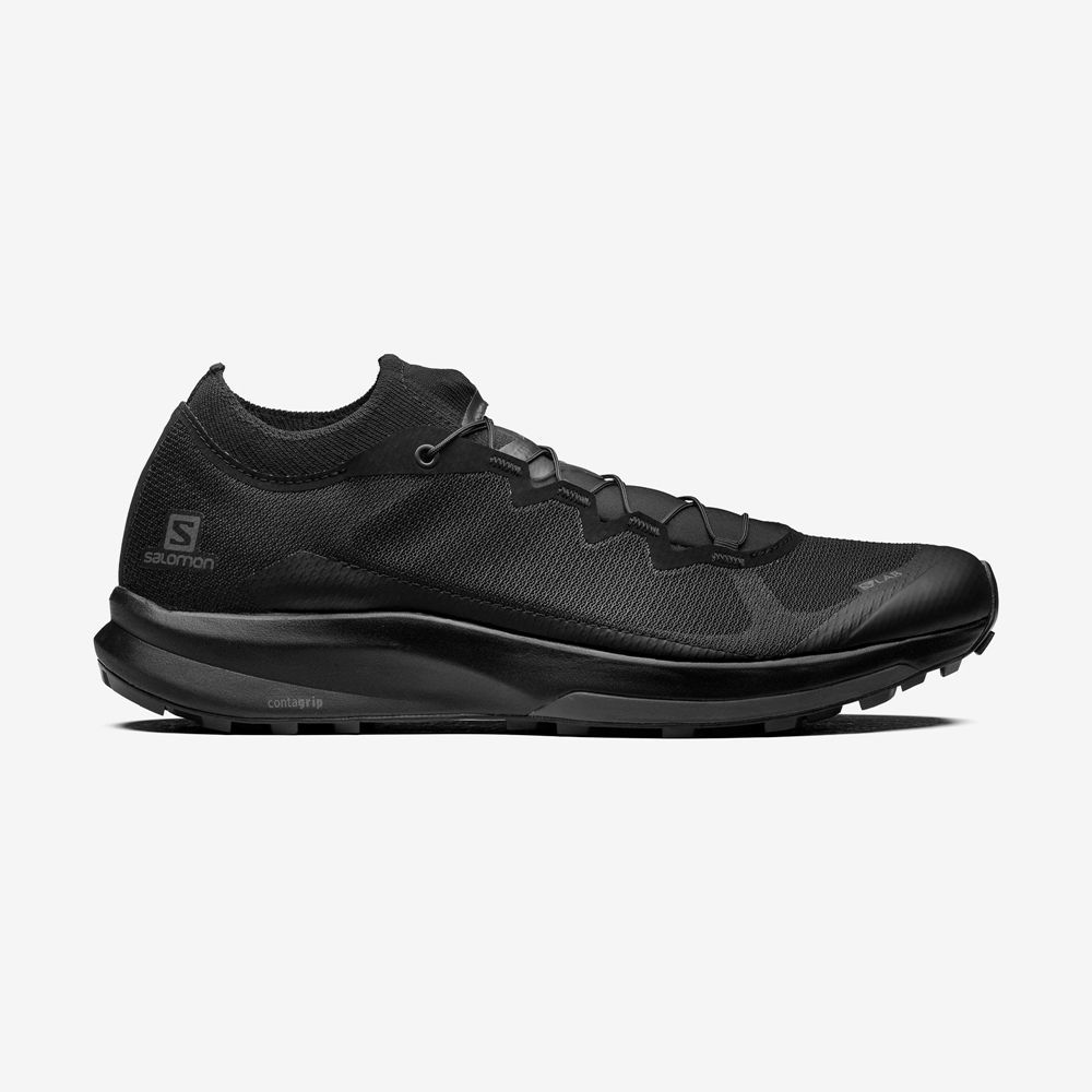 Salomon Israel S/LAB ULTRA 3 LTD - Mens Sneakers - Black (ZYXW-75310)